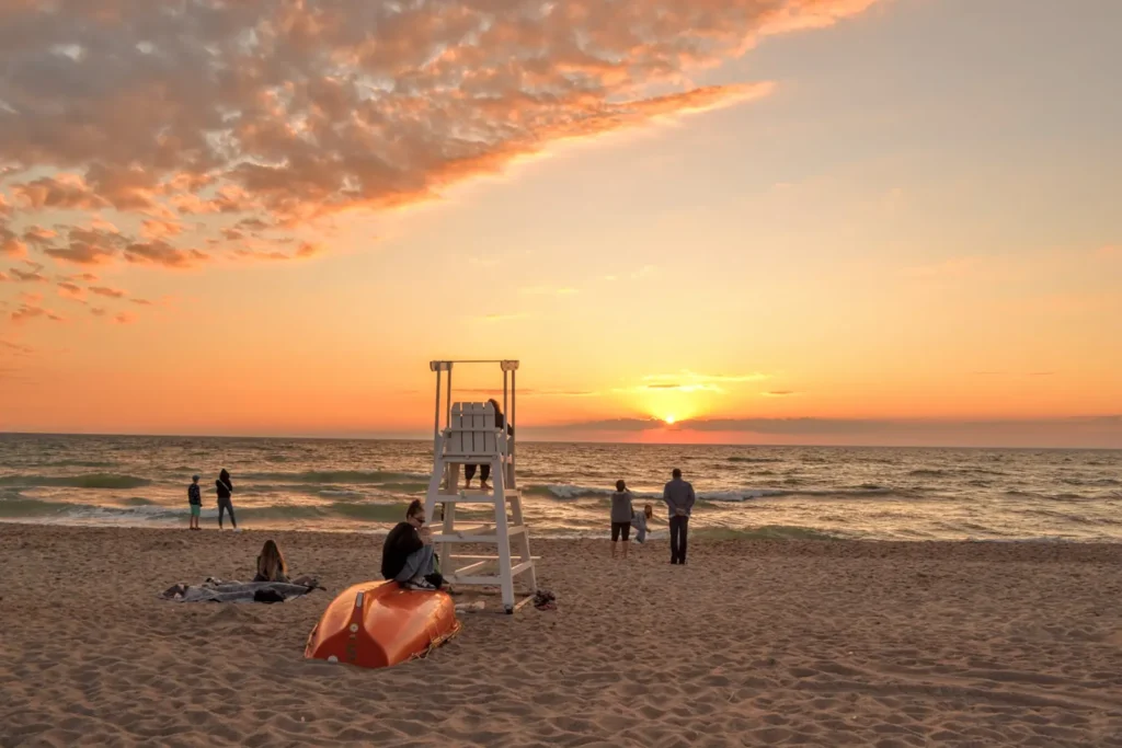 wejście nr 1 plaża strzeżona Darłówko