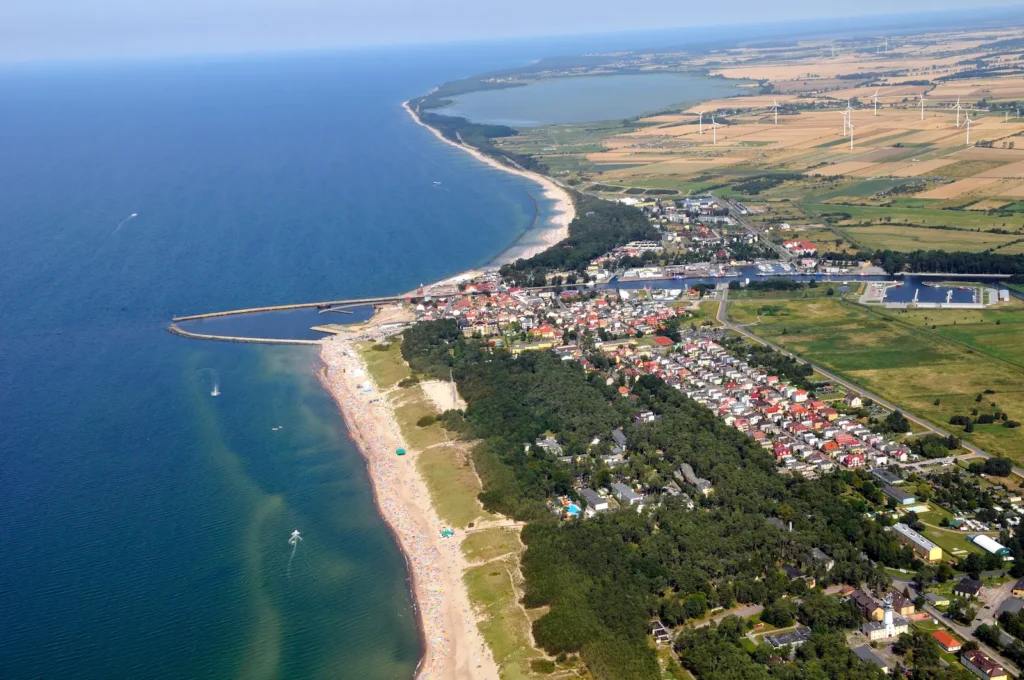 Darłówko zachodnie panorama 